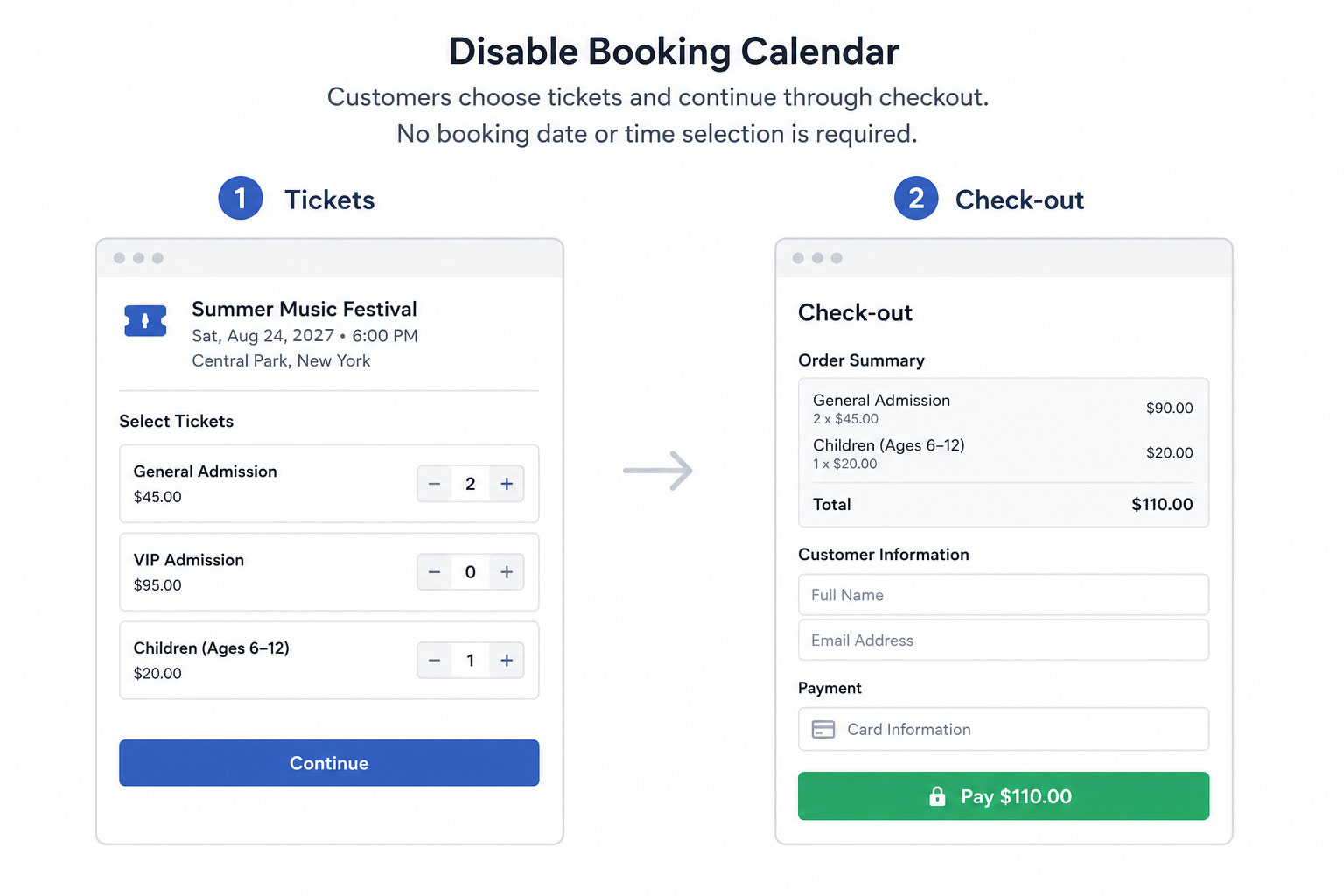 Booking Calendar and Booking Flow Explained 1 Disable Booking Calendar